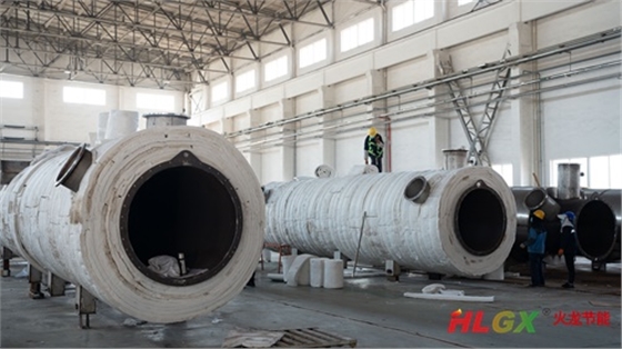 竹屑連續式炭化爐保溫