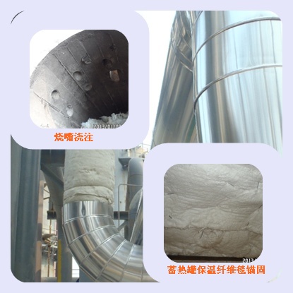 火龍罐體外保溫、管道保溫施工細節-火龍耐材提供