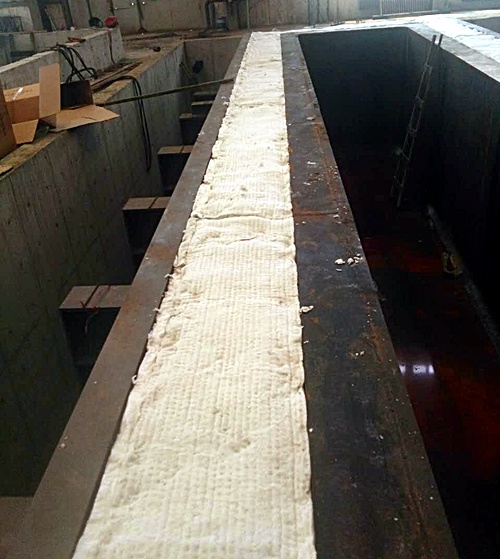 熱鍍鋅爐鋪設毯子