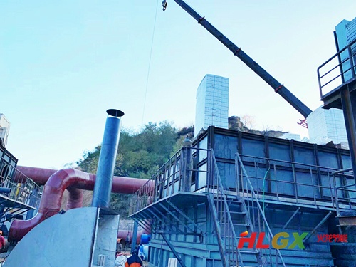 中國西部廢氣熱處理爐保溫項目