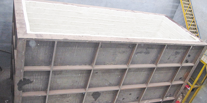 巨能坑式爐模塊施工安裝