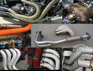 排氣管隔熱帶選陶瓷纖維帶好還是玻璃纖維帶好？